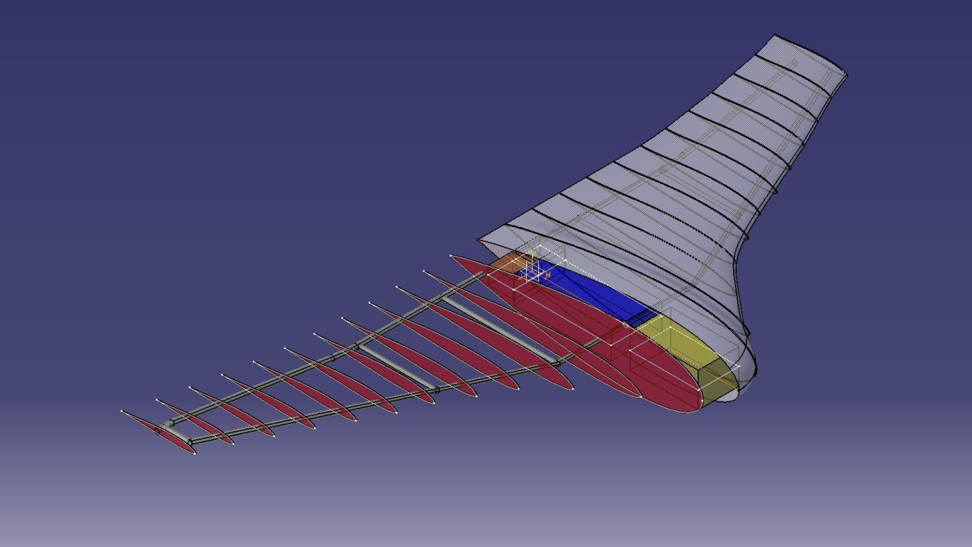 Wing Spar And Ribs